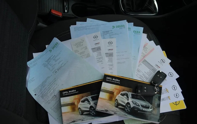 Opel Mokka cena 45900 przebieg: 168000, rok produkcji 2014 z Zambrów małe 667